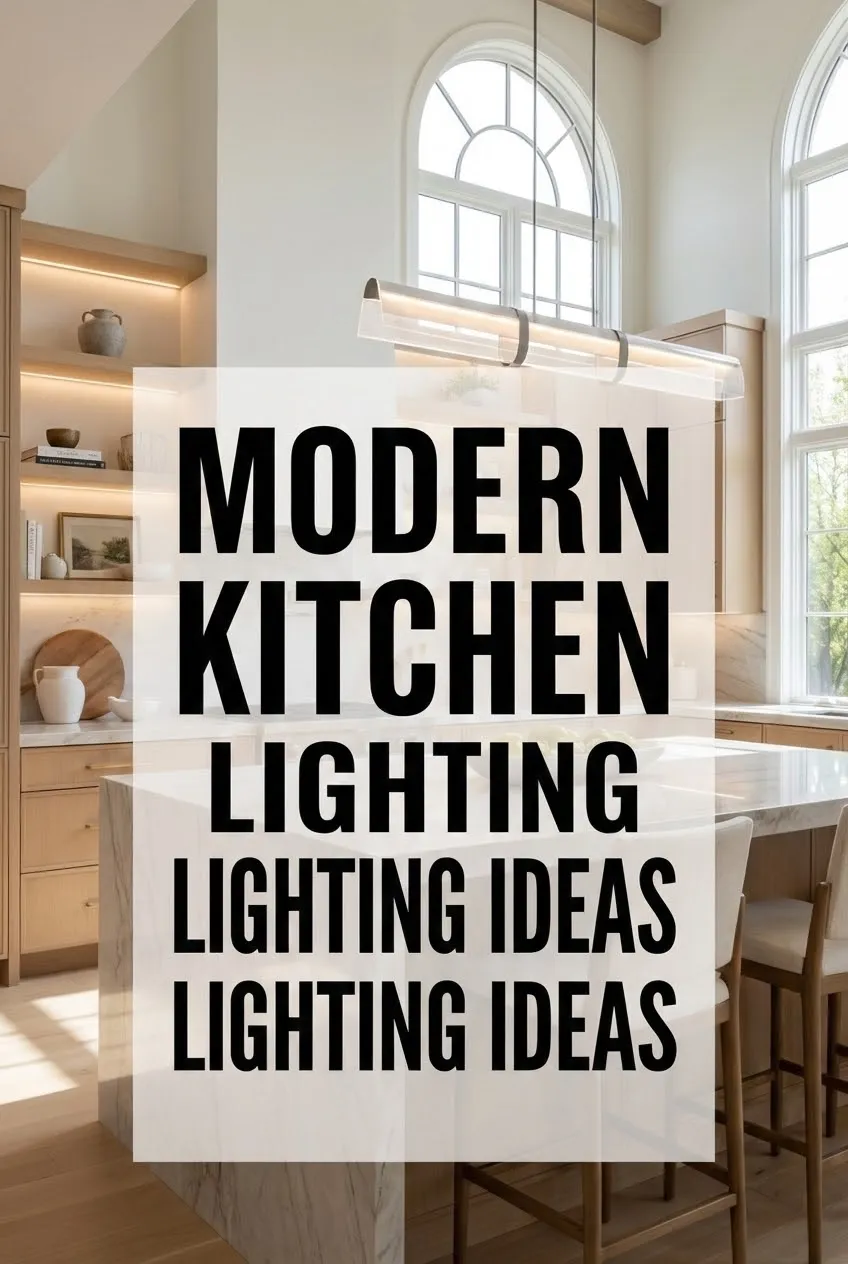 Modern Kitchen Lighting Ideas