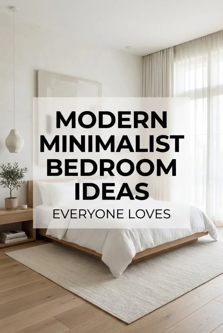Modern Minimalist Bedroom Ideas Everyone Loves