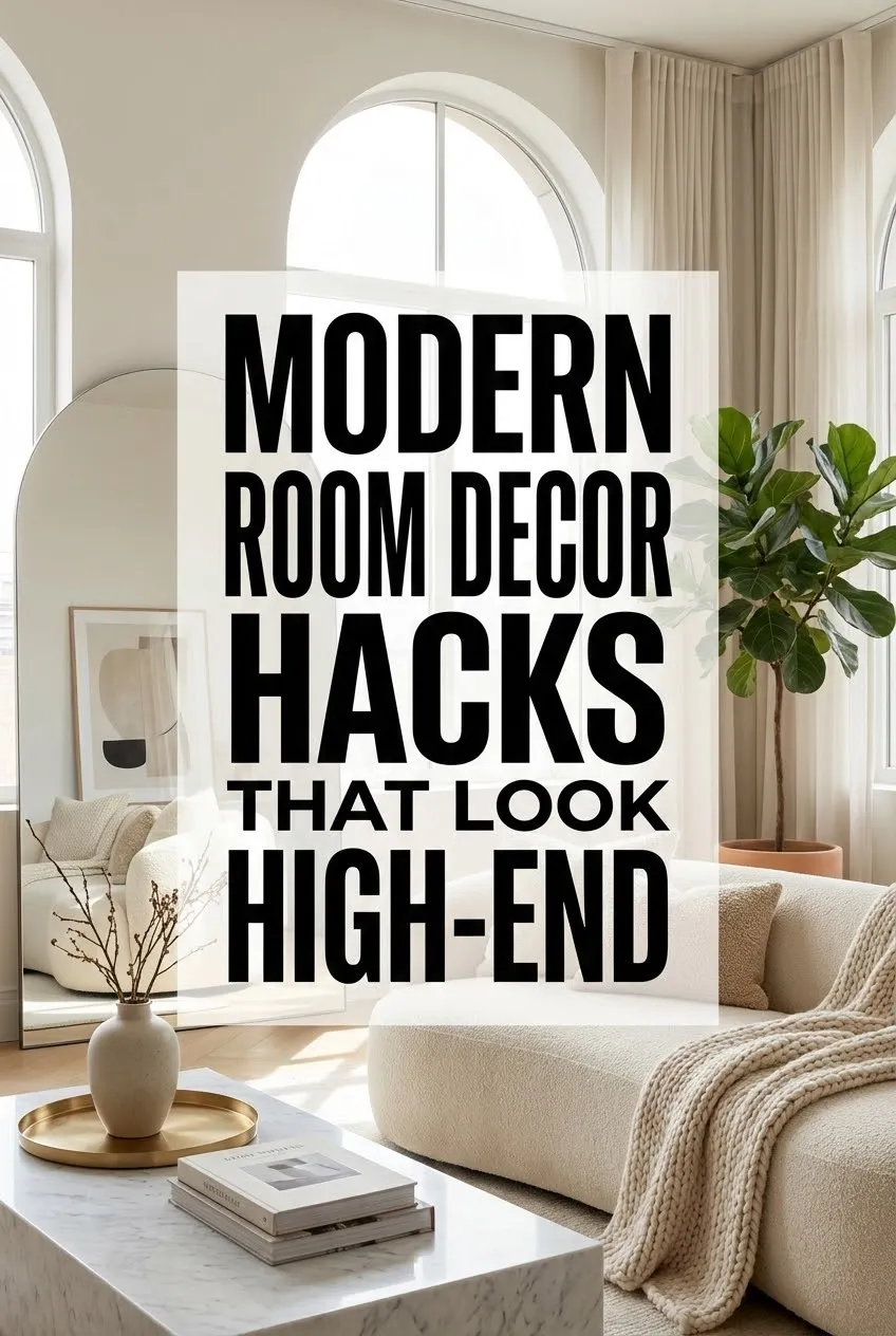 Modern Room Decor Hacks That Look High End