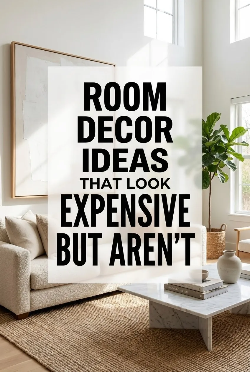Room Decor Ideas That Look Expensive But Arent