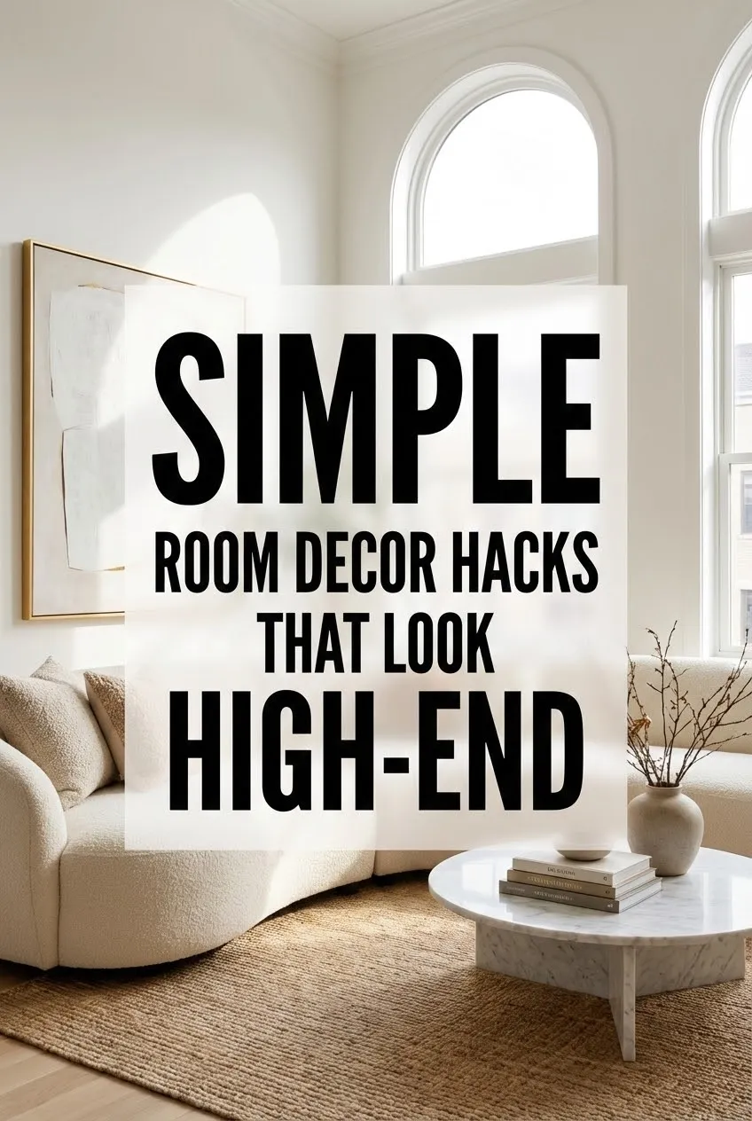 Simple Room Decor Hacks That Look High End