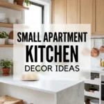 Small Apartment Kitchen Decor Ideas