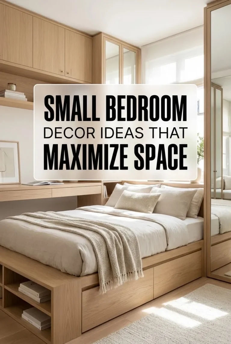 Small Bedroom Decor Ideas That Maximize Space