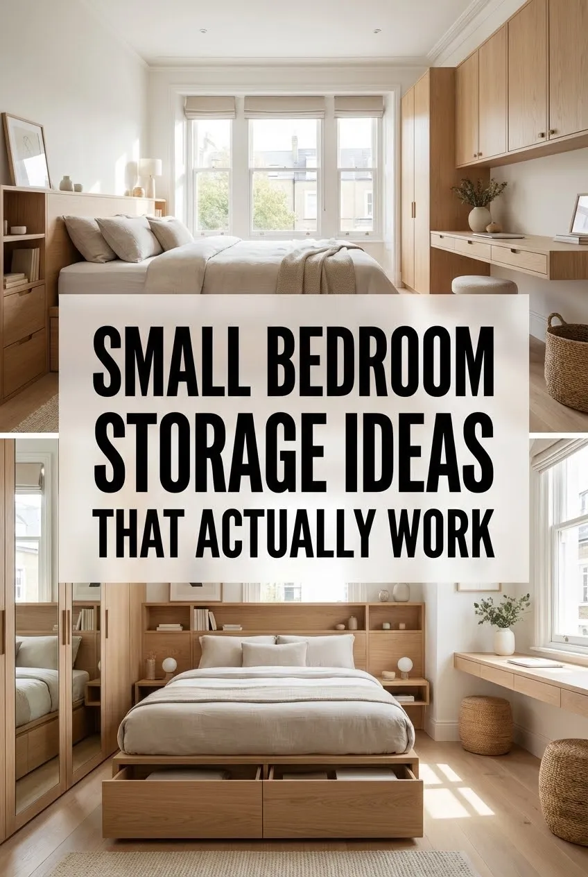 Small Bedroom Storage Ideas That Actually Work