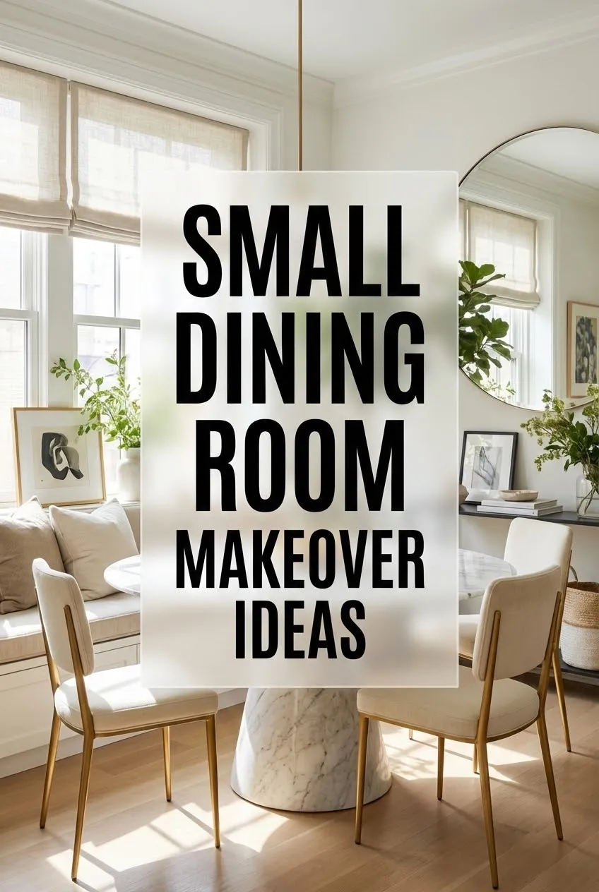Small Dining Room Makeover Ideas