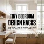 Tiny Bedroom Design Hacks Designers Swear By