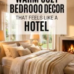 Warm Cozy Bedroom Decor That Feels Like a Hotel