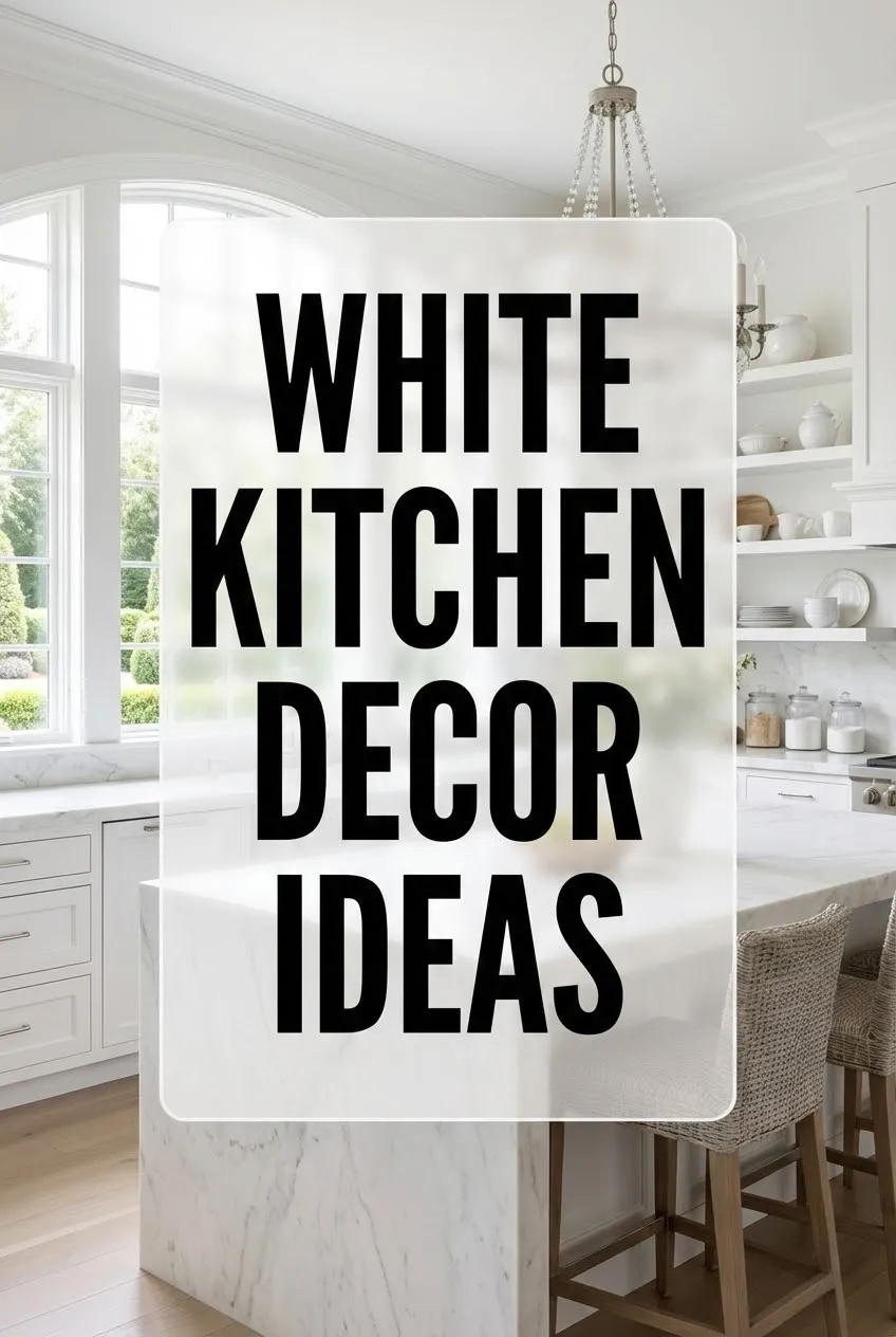 White Kitchen Decor Ideas
